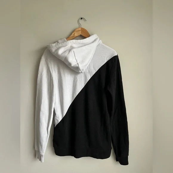 Aviator Nation White & Black Zip-Up Hoodie Size Large - Picture 2 of 10